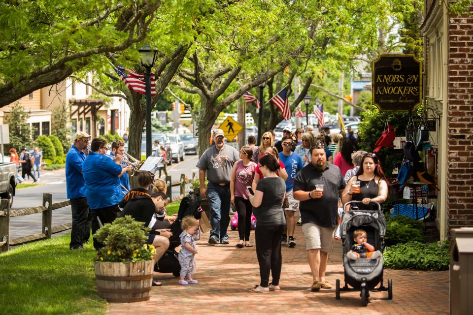 Peddler's Village, in Lahaska, hosts a number of free family-friendly festivals and special events throughout the year.