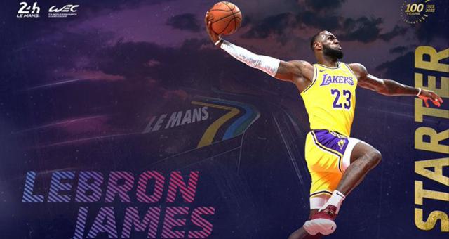 LeBron James named honorary starter for 24 Hours of Le Mans