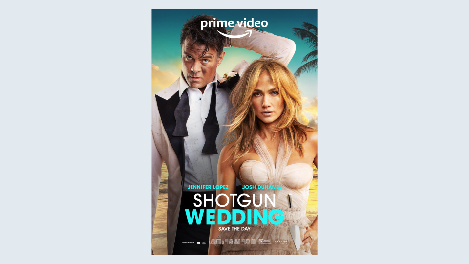 Watch Jennifer Lopez and Josh Duhamel star in the romantic action 'Shotgun Wedding' on Prime Video.