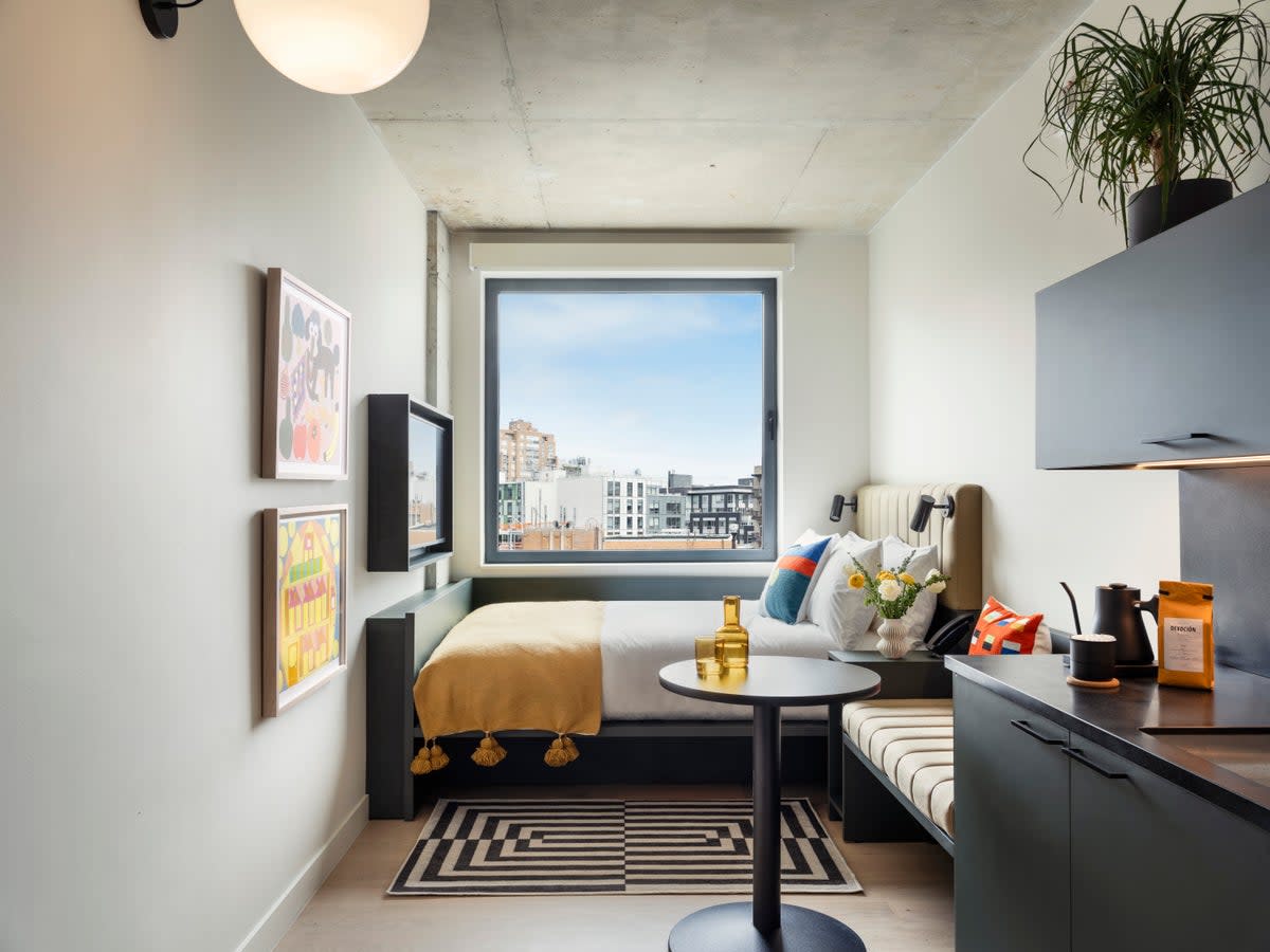 Smartly designed, compact rooms in Brooklyn (Alice Gao)