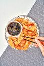 <p>Making your own <a href="https://www.delish.com/cooking/recipe-ideas/a28929402/pot-stickers-recipe/" rel="nofollow noopener" target="_blank" data-ylk="slk:potstickers;elm:context_link;itc:0;sec:content-canvas" class="link ">potstickers</a> doesn't have to be complicated. These vegan potstickers are easy to put together and most of your time is spent <a href="https://www.delish.com/cooking/recipe-ideas/a22620161/how-to-roast-butternut-squash/" rel="nofollow noopener" target="_blank" data-ylk="slk:roasting your squash;elm:context_link;itc:0;sec:content-canvas" class="link ">roasting your squash</a> until really tender, which can be done ahead of time. Crimping takes a little practice, but the good news is that even if they look a little wonky, they're still going to taste great!</p><p>Get the <strong><a href="https://www.delish.com/cooking/recipe-ideas/a35396804/butternut-squash-potstickers-recipe/" rel="nofollow noopener" target="_blank" data-ylk="slk:Butternut Squash Potstickers recipe;elm:context_link;itc:0;sec:content-canvas" class="link ">Butternut Squash Potstickers recipe</a></strong>.</p>