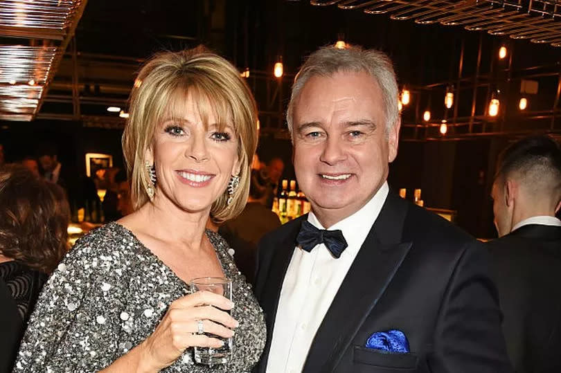 Ruth Langsford (L) and Eamonn Holmes attend the 21st National Television Awards at The O2 Arena on January 20, 2016 in London, England.