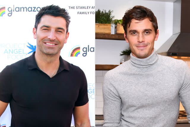 <p>getty (2)</p> Chef Stuart O'Keeffe says he was cast in the 'Queer Eye' reboot, then unexpectedly replaced by Antoni Porowski.