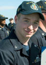 Electronics Technician 2nd Class Jacob Daniel Drake, 21, from Cable, Ohio, who was stationed aboard the USS John S. McCain when it collided with a merchant vessel in waters near Singapore and Malayasia, August 21, 2017, is shown in this undated photo provided August 24, 2017. U.S. Navy/Handout via REUTERS