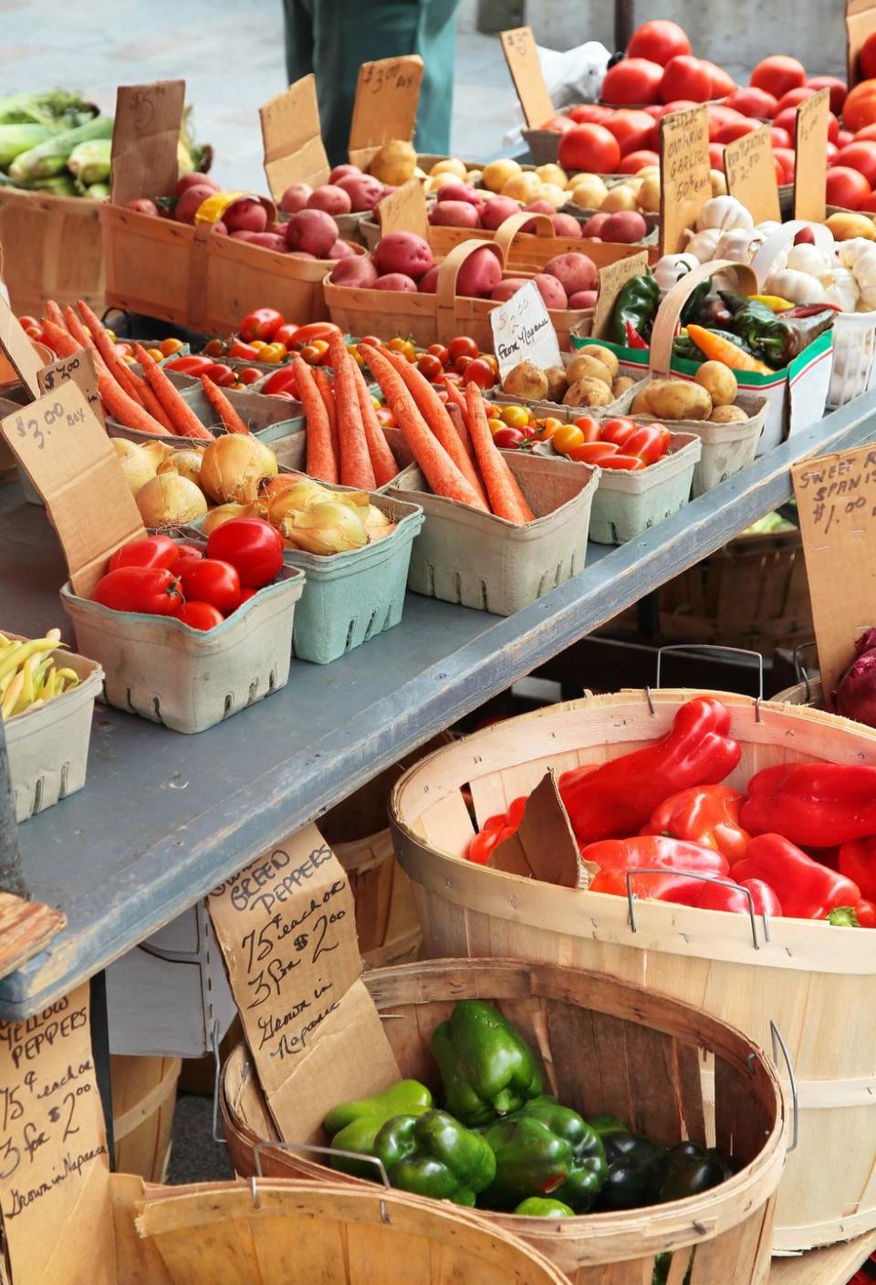 7) Spend Sunday Morning at the Farmers’ Market