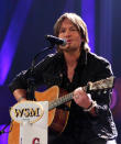 Keith Urban -- Male Vocalist of the Year Nominee <br> Keith Urban is inducted into The Grand Ole Opry on April 21, 2012 in Nashville, Tennessee. (Photo by Royce DeGrie/Getty Images)