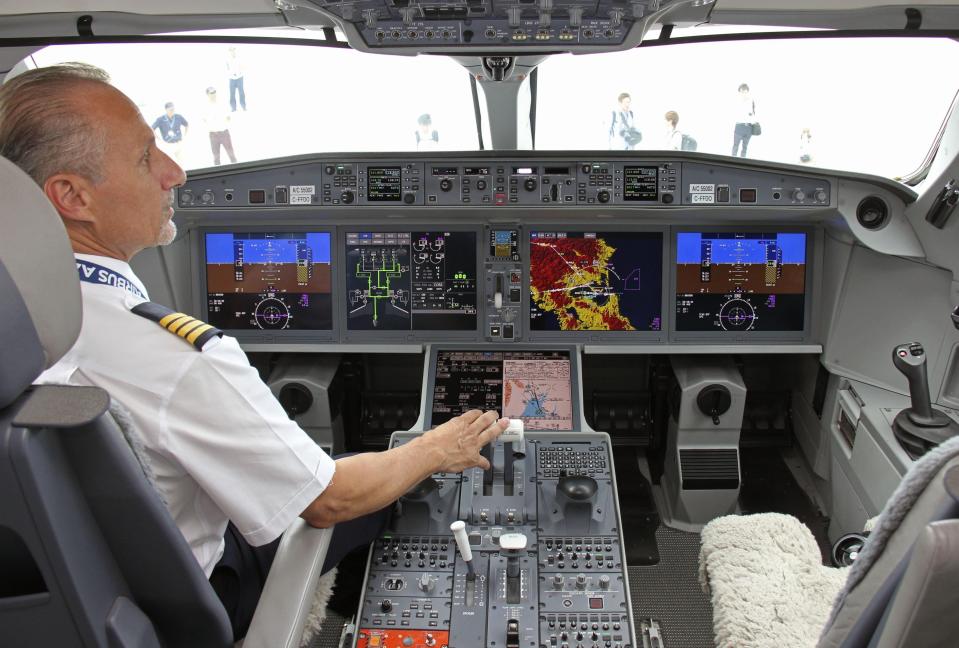 Airbus A220 Cockpit