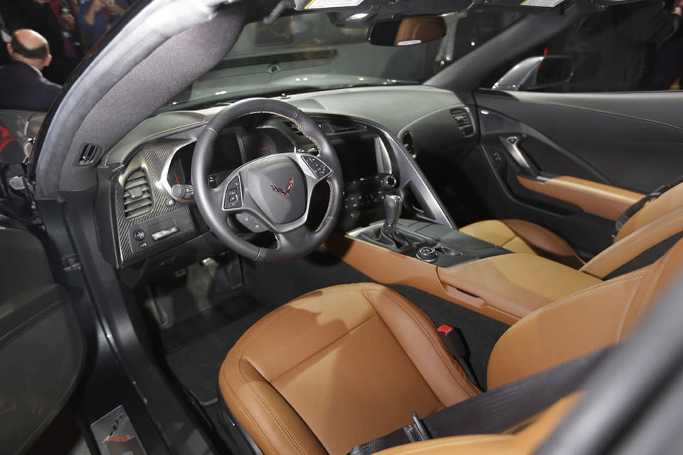 Interior of the all-new 2014 Chevrolet Corvette Stingray