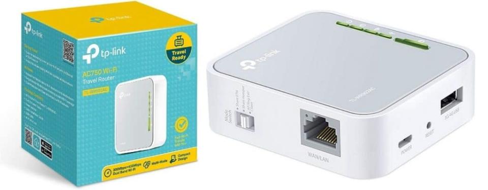 TP-Link AC750 Wireless Portable Nano Travel Router