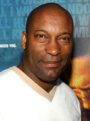 John Singleton at the Beverly Hills premiere of Lions Gate Films' Crash