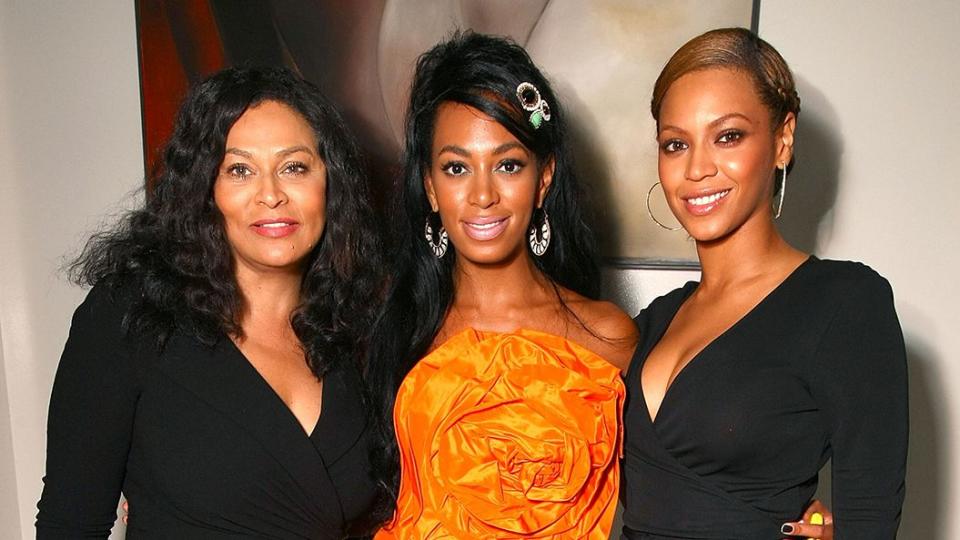 Tina Knowles Solange Knowles Beyonce Knowles