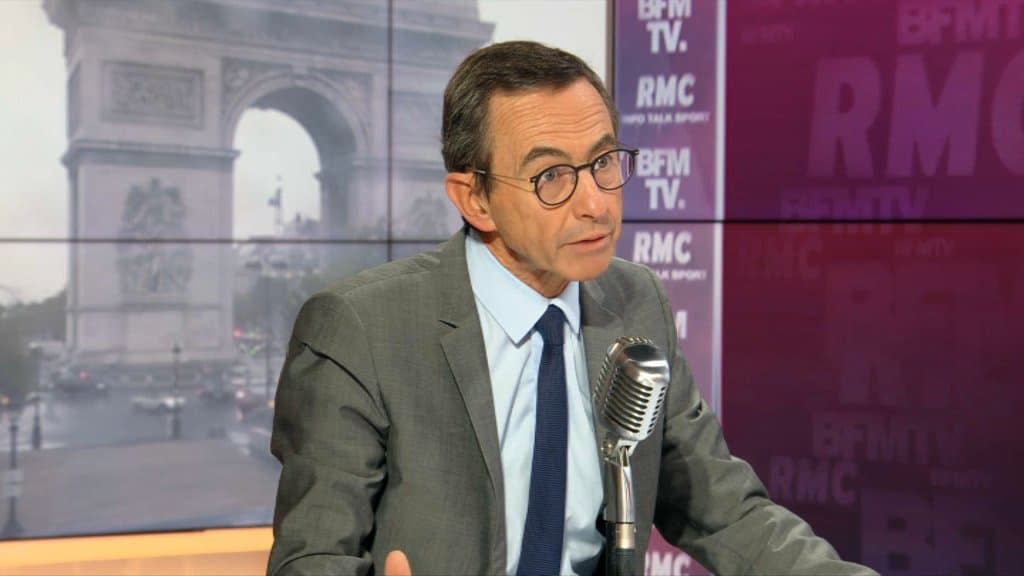 Bruno Retailleau, président du groupe LR au Sénat, le 1er octobre 2020 - BFMTV / Capture d'écran