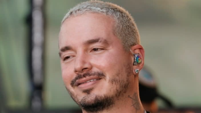 Reggaetón star J Balvin (above) went live on Instagram to apologize for the imagery in the video for his single, “Perra,” with Dominican rapper Tokischa, which features Black women on leashes. (Photo: Michael Loccisano/Getty Images)
