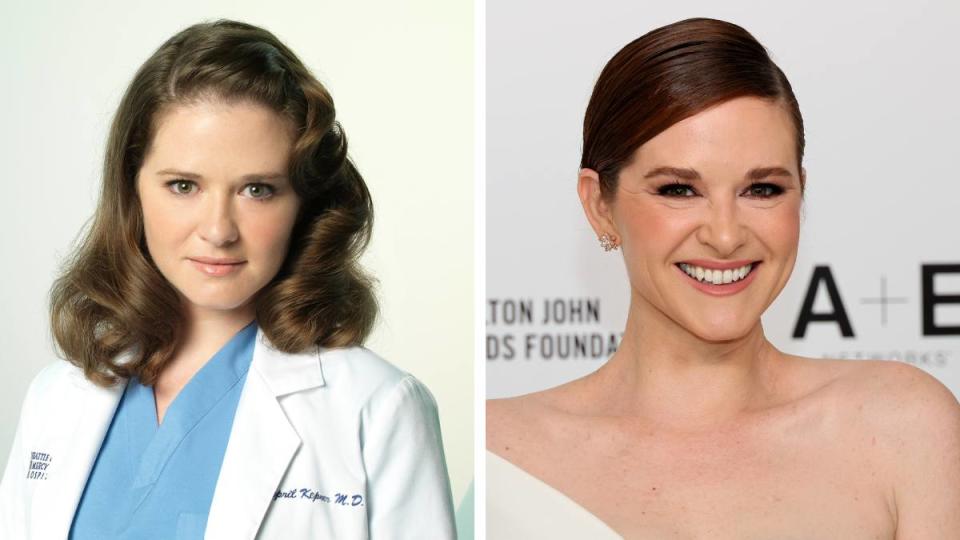 Sarah Drew as Dr. April Kepner Grey's Anatomy cast