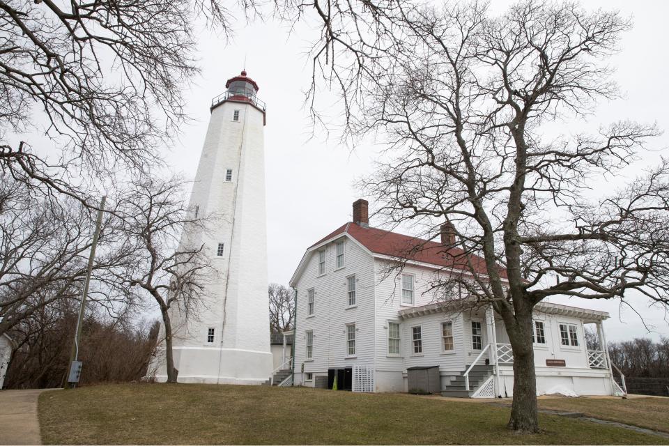 The Sandy Hook Lighthouse is the oldest working lighthouse in the United States.