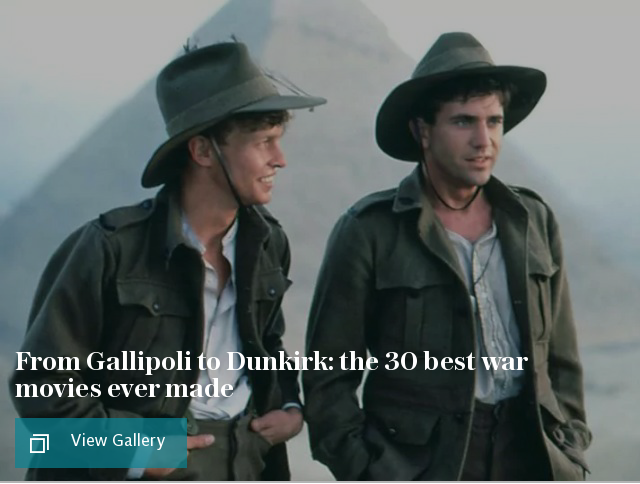 From Gallipoli to Dunkirk: the 30 best war movies ever made