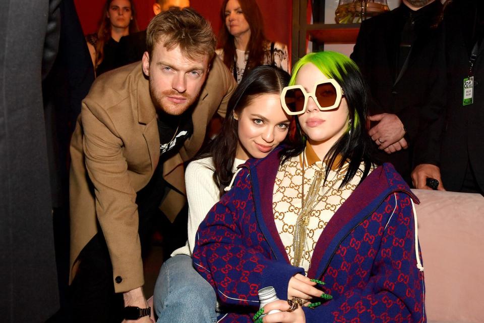 Finneas O'Connell, Claudia Sulewski & Billie Eilish