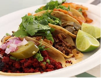 Quesadillas with Cactus, Chorizo, Aguas Frescas Pineapple and Horchata, Guayaba, Gorditas
Anita's Authentic Mexican Street Food