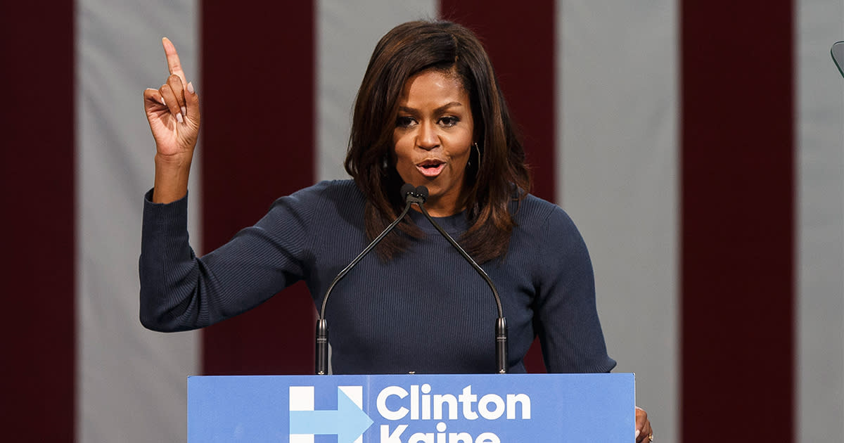 Michelle Obama gave a speech about treating women with respect and here’s why that’s important