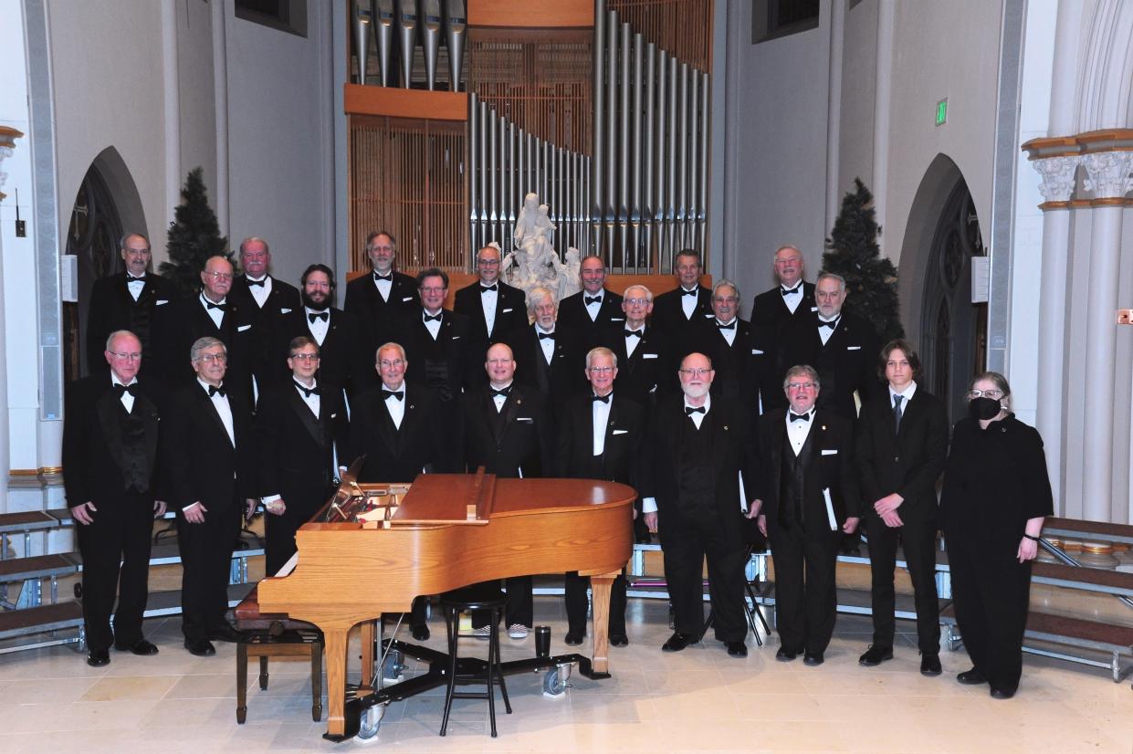 Chiaroscuro, the Adrian-based community men's chorus, will continue the celebration of its 10-year anniversary with its Spring Choral Concert at 3 p.m. Sunday, May 21, in Holy Rosary Chapel on the campus of the Adrian Dominican Sisters.