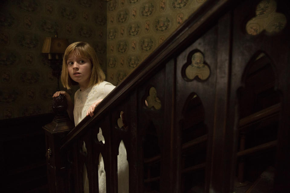 Linda (Lulu Wilson) in “Annabelle: Creation”. (Warner Bros Pictures)