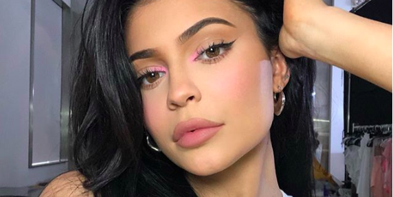 Kylie Jenner Has Seen Enough, According to the Tendril Blocking Her Eye —  See Photos