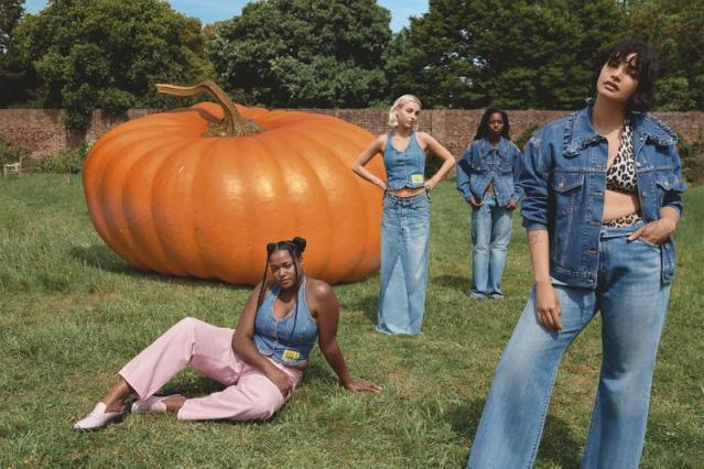 In Pictures: Levi's enlists Emma Chamberlain to kick off the holiday season  