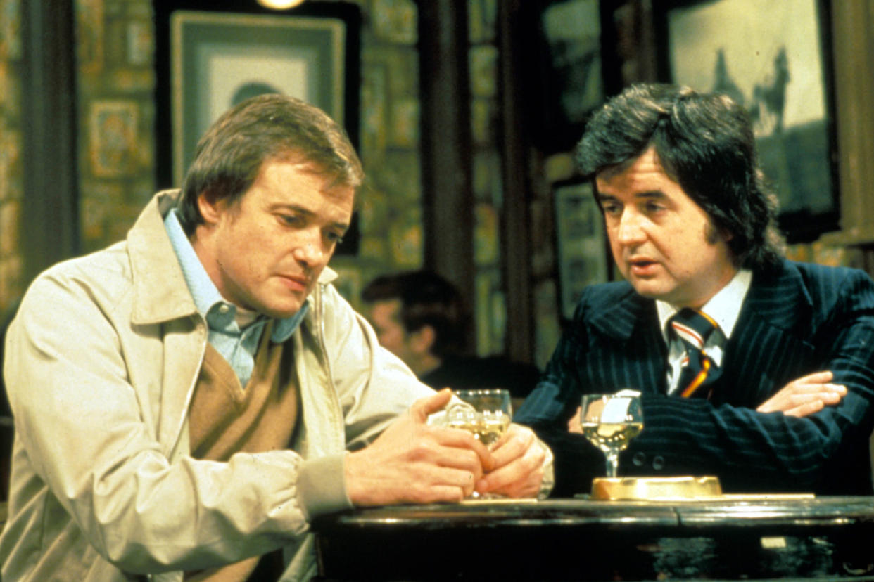 Iconic star: Rodney Bewes (R) has passed away: REX