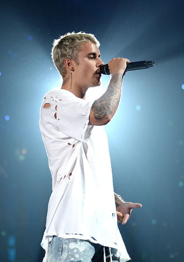 Justin played in Sydney on Wednesday. Source: Getty