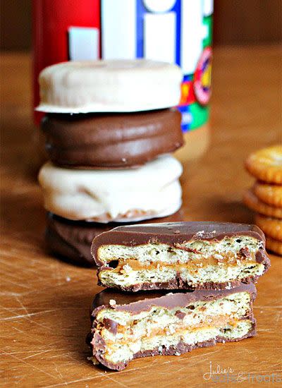 Peanut Butter Ritz Cookies