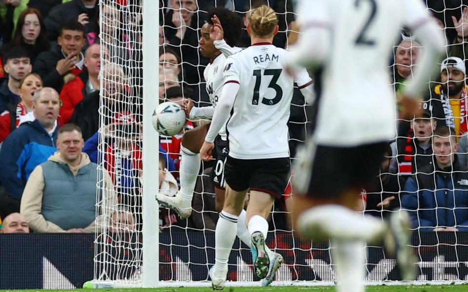 Aleksandar Mitrovic facing lengthy ban after Fulham lose their heads in 37 seconds at Old Trafford - Reuters/Carl Recine