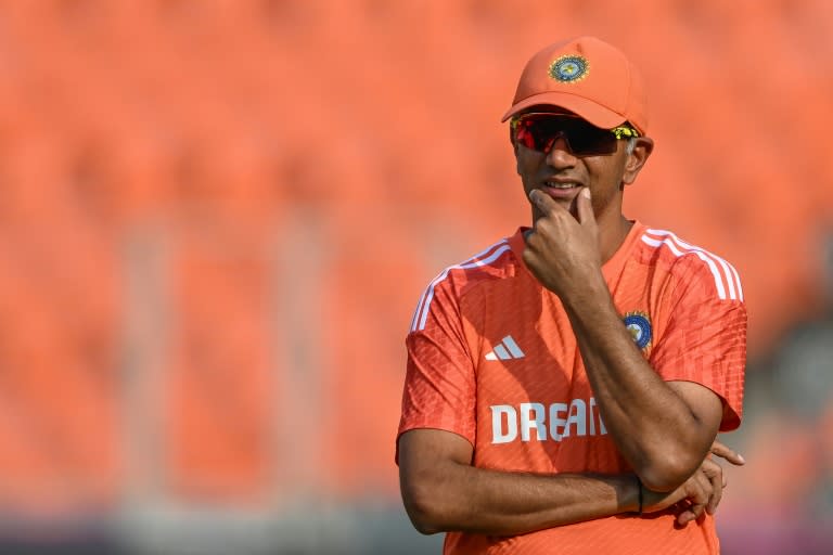 Rahul Dravid says the T20 World Cup will be his last tournament as India head coach (Punit PARANJPE)