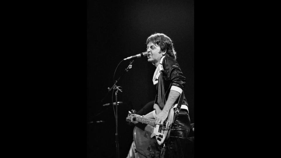 Paul McCartney and Wings played their first ever North American concert on May 3, 1976 at the Tarrant County Convention Center. They played 29 songs, including five Beatles classics, over two hours.