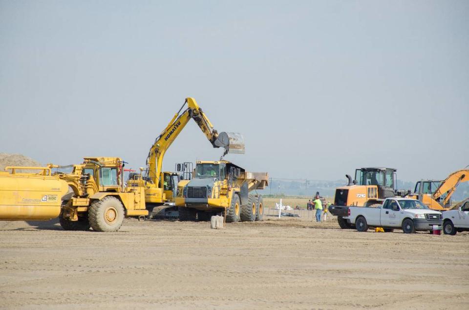 Pasco broke ground in August on its third comprehensive high school, which will open in fall 2025.