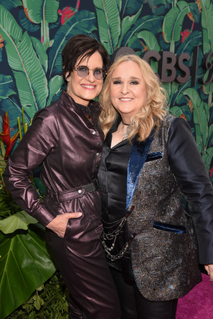 Linda Wallem and Melissa Etheridge