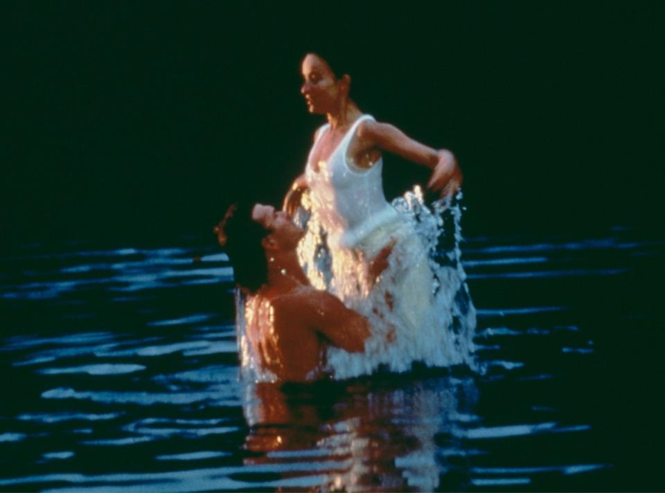 <p>7. A turning point for the actors came during the film's iconic lift scene in the lake, Swayze and Grey bonding over the difficult experience.</p> <p>"It was horrifyingly, hypothermically cold in that lake, and we filmed that scene over and over," Swayze wrote in his autobiography. "And despite the fact that Jennifer was very light, when you're lifting someone in water, even the skinniest little girl can feel like 500 pounds."</p> <p>8. But all their hard work proved to be worth it, with Grey reflecting on finally nailing the lift with Swayze in her 2022 memoir, <em>Out of the Corner,</em> that she held off doing the infamous move until they filmed the climactic final dance scene. </p> <p>"What you see between us in that scene was also real," she wrote. "Real gratitude. Real respect. Real care. If that's not love, what is?"</p> <p>9. The scene in which Baby keeps laughing as Johnny trails his fingers down her arm was unscripted as Grey really was ticklish and Swayze's annoyance was <em>very</em> real. </p> <p>"We didn't even remember we had that footage because we then shot it where she didn't laugh, and it was only when we were in the editing room that our dance editor found this," Bergstein told <em>Cosmo</em>. "When we saw it, we burst out laughing, and when Jennifer and Patrick saw it for the first time, they burst out laughing because we'd completely forgotten that this had even happened. We just thought it was so funny that we used it and loved it."</p>