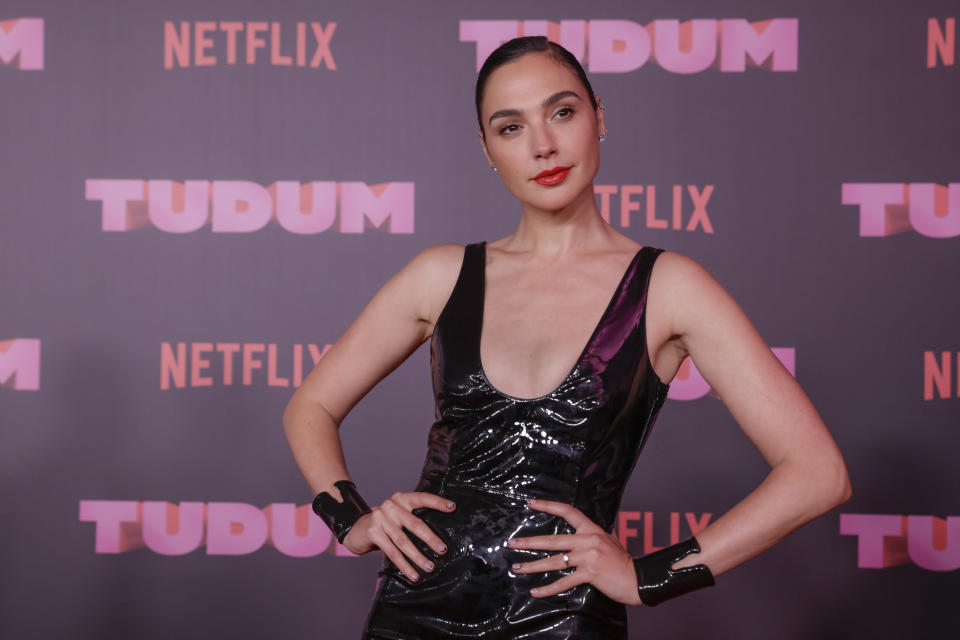 SAO PAULO, BRAZIL - JUNE 17: Gal Gadot attends the Netflix's Tudum: A Global Fan Event 2023 at Fundação Bienal de São Paulo on June 17, 2023 in Sao Paulo, Brazil. (Photo by Alexandre Schneider/Getty Images for NETFLIX)