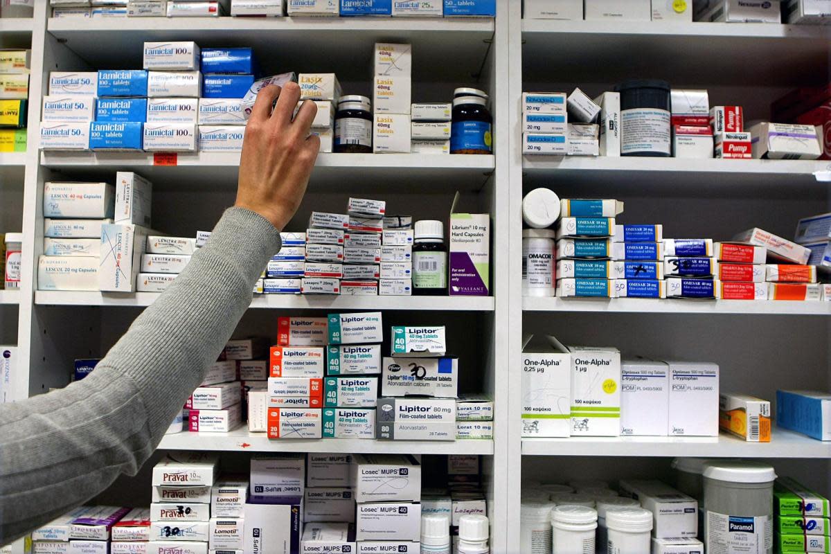 Pharmacies have taken part in a national day of protest to highlight a funding 'emergency'. <i>(Image: PA)</i>