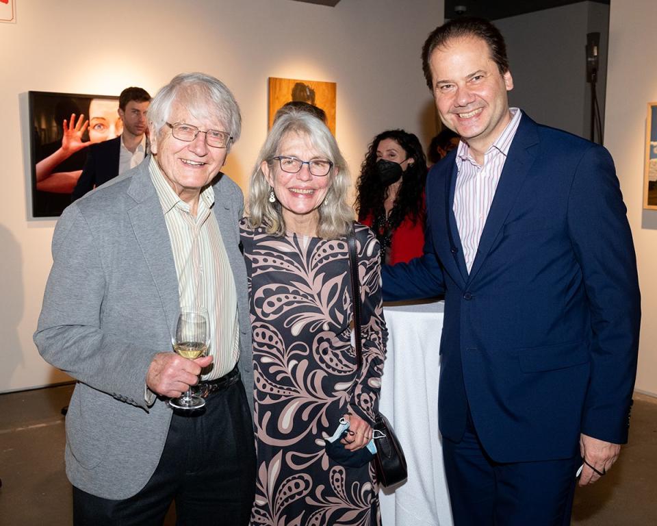 Peter Saul, Sally Saul, and Max Hollein