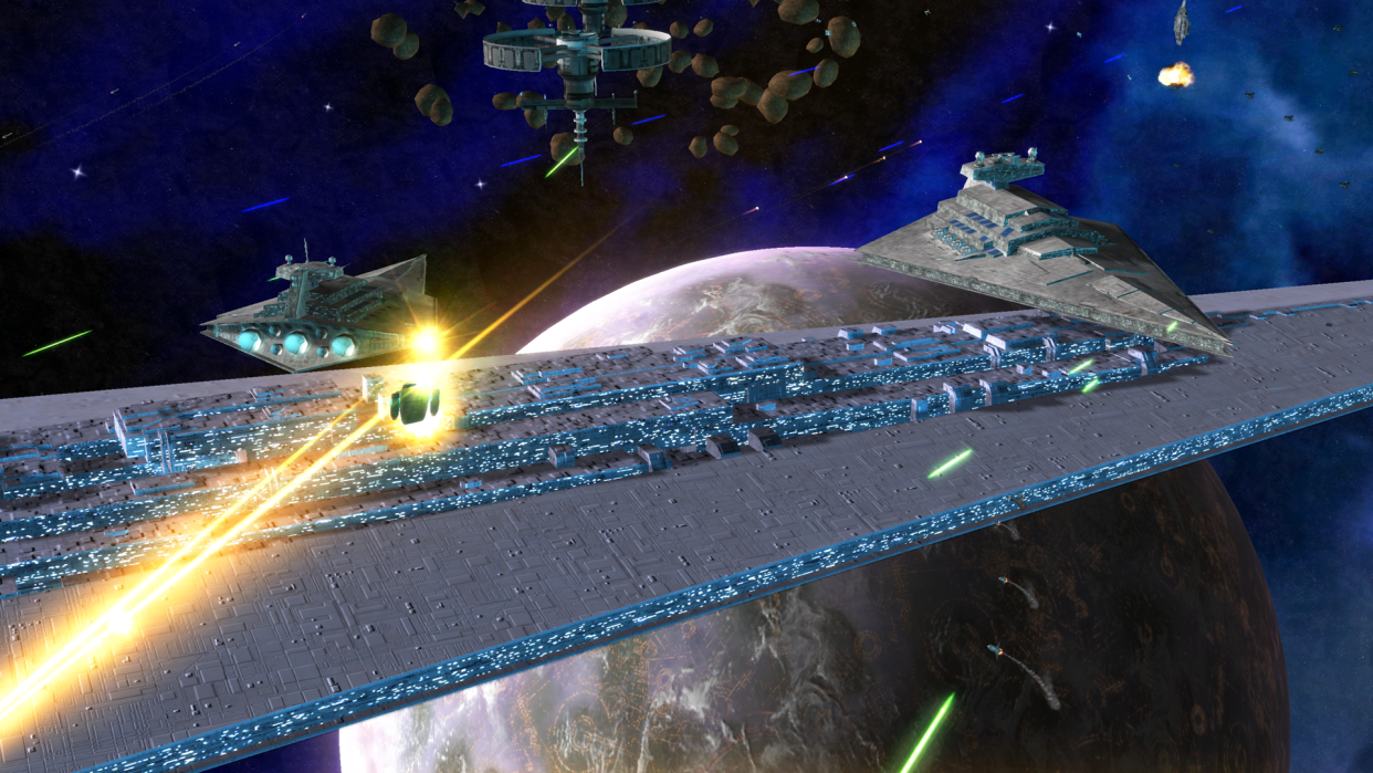  A Star Destroyer in Star Wars: Empire at War. 