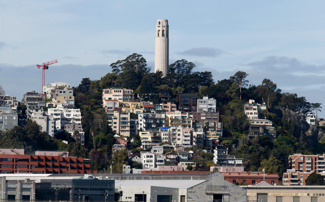 Coit Tower. (MediaNews Group via Getty Images)