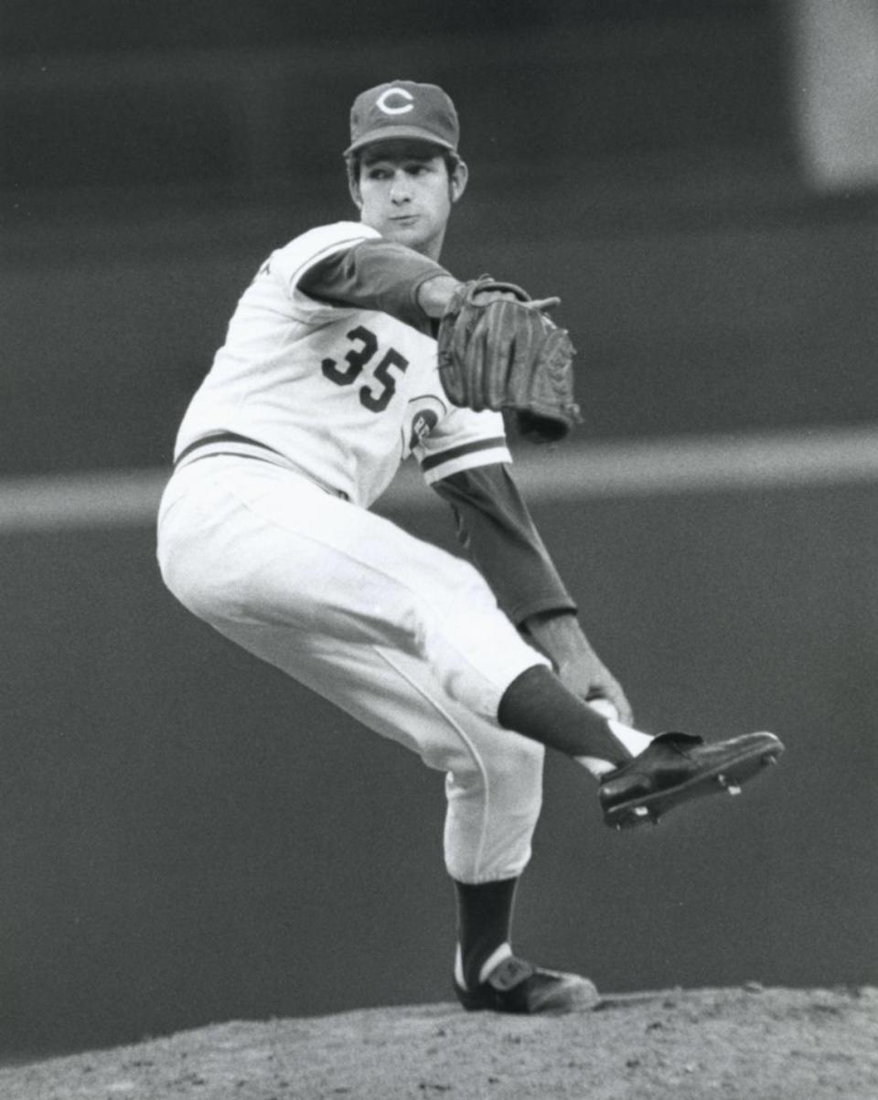 Don Gullett, a first-round draft pick by the Reds in 1969, made his major league debut in April 1970 and went on to appear in four World Series with Cincinnati, winning the title in 1975 and 1976.