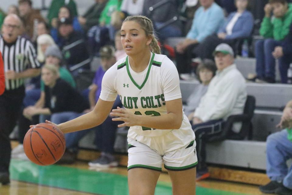 Clear Fork's Pacey Chrastina scored 15 points in a tough loss to Mansfield Senior on Tuesday night.