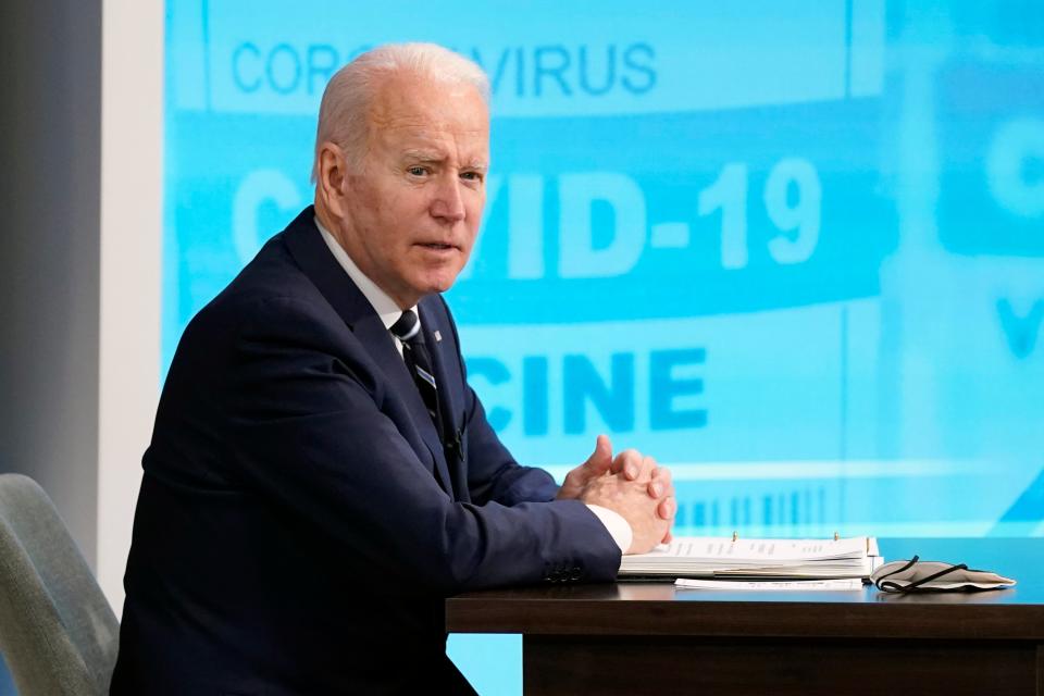 President Joe Biden speaks about the government’s COVID-19 response (Copyright 2022 The Associated Press. All rights reserved)