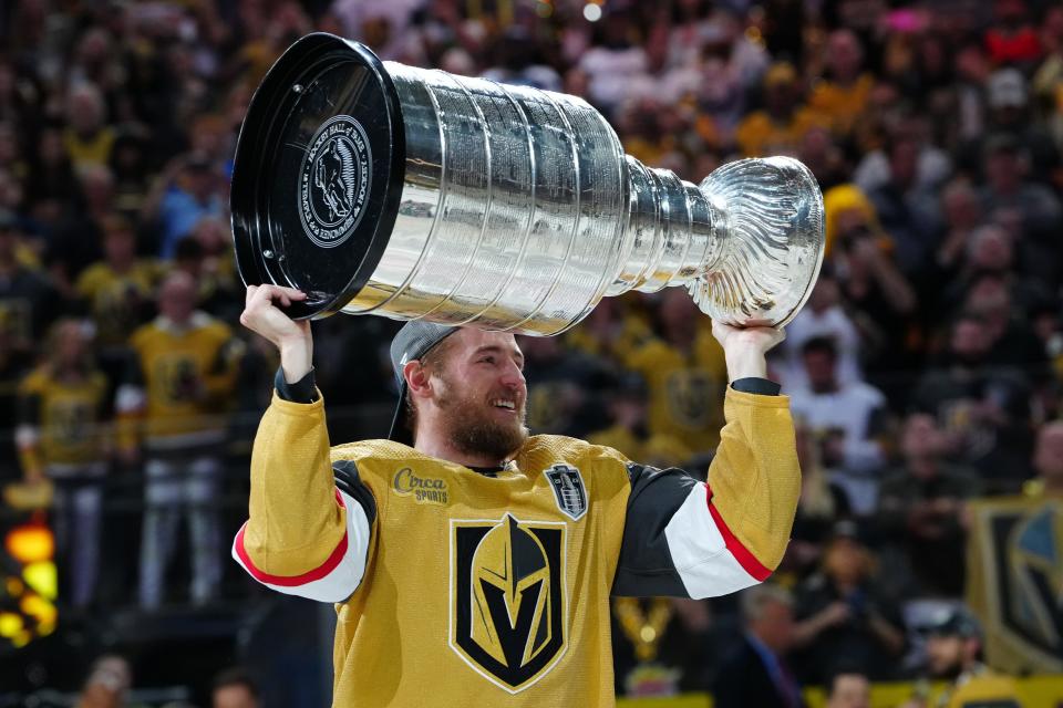 Vegas Golden Knights forward Ivan Barbashev, a trade deadline acquisition, is an unrestricted free agent.