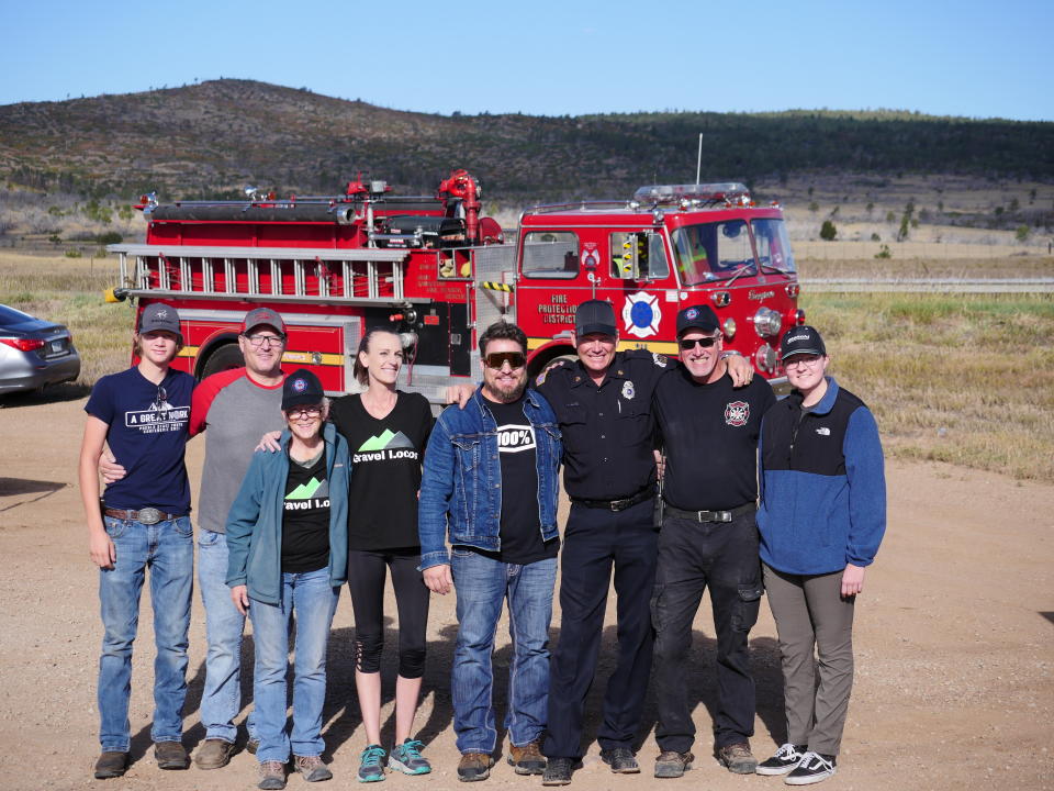 Gravel Locos Pueblo 2022 raised funds for the local volunteer fire and rescue deparment