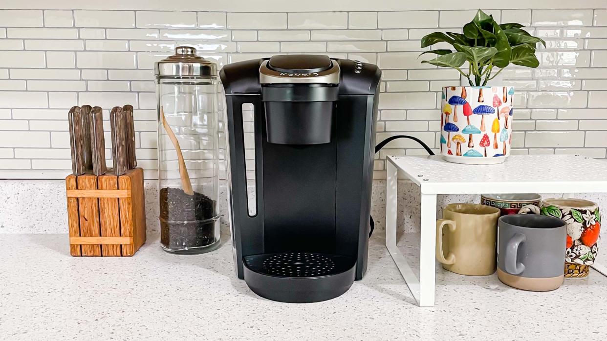  Keurig K-Select on kitchen counter. 