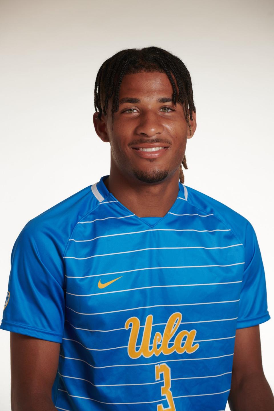 With the 10th overall pick in the 2022 MLS SuperDraft, Nashville SC selects Ahmed Longmire of UCLE. Submitted via UCLA Athletics - UCLA Men's Soccer media day portraits and social media images. Los Angeles. August 25th, 2021. Copyright Don Liebig/ASUCLA.