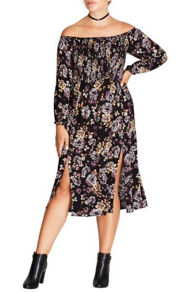 Shop it <strong><a href="http://shop.nordstrom.com/s/city-chic-floral-print-dress-plus-size/4687878?origin=keywordsearch-personalizedsort&amp;fashioncolor=VINTAGE%20FLORAL" target="_blank">here</a></strong>.