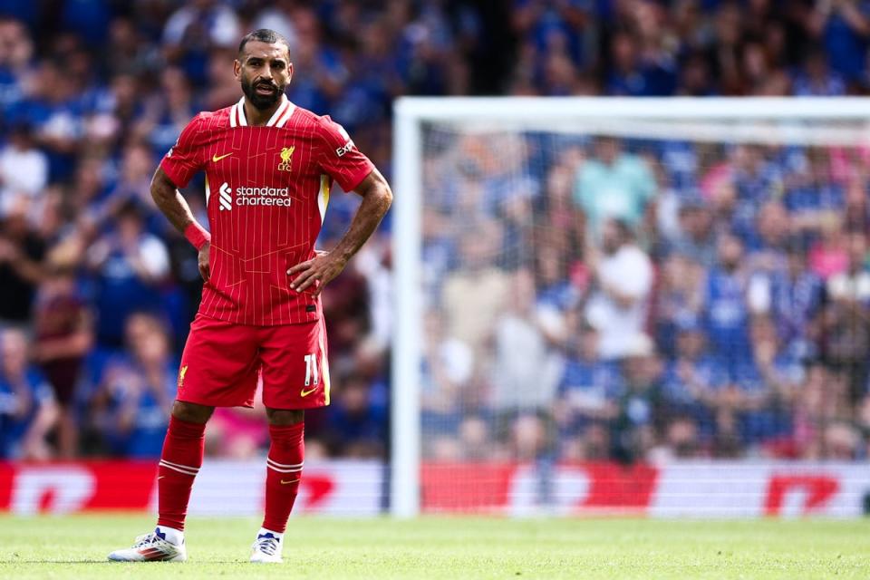 One of Edwards’ key issues is to sort out the contract situations for Mo Salah, Virgil van Dijk and Trent Alexander-Arnold (AFP via Getty)